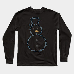 Snowman Long Sleeve T-Shirt